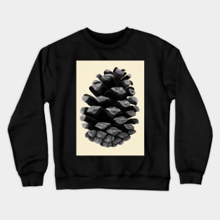 Black Pinecone Crewneck Sweatshirt